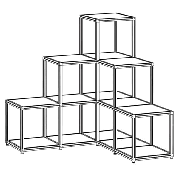 店舗什器 ブロック ディスプレイ